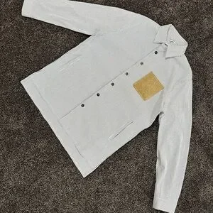 LOEWE ロゴパッチ OAT ショート ジャケット searoomlynn ECO Leather collarカバーオール